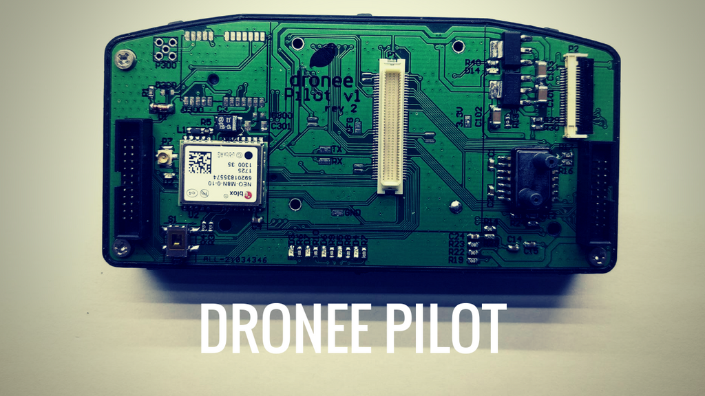 DroneePilot Ardupilot firmware and Mission planner connection